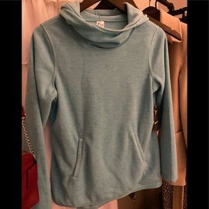 Old Navy Fleece Hooded Active Top